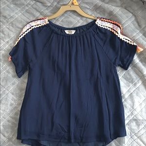 GIRLS Lucky Brand off the shoulder top size M